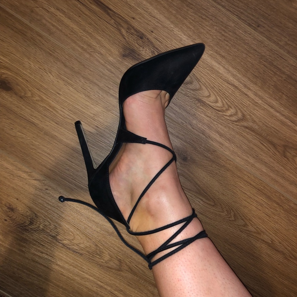 Steve Madden lace up heels